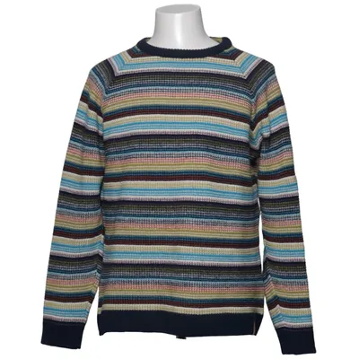 Pull-over (Bleu, Multicolore) de Knowledge Cotton Apparel Laine