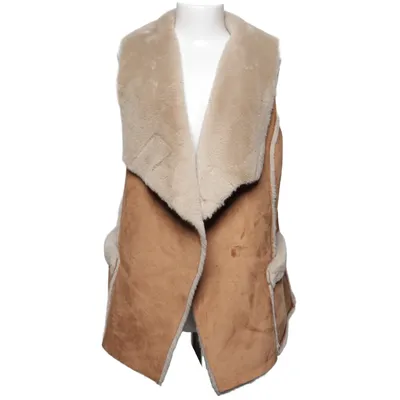 Outer vest (Brown, Beige) from Jennyfer Polyester