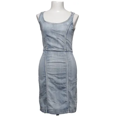 Robe en jean (Bleu) de Denim by Lindex Coton, Élasthane