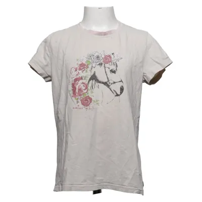 T-shirt (Beige) de Ariat Élasthane, Coton biologique
