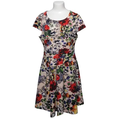 Klänning (Beige, Flerfärgad) från Stella Morgan Elastan, Polyester