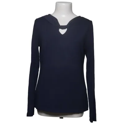 Lange mouwen shirt (Blauw) van Zero Elastaan, Viscose