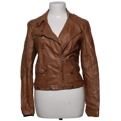 Veste de motard (Marron) de Softy Outerwear Collection Polyester, Polyuréthane, Viscose