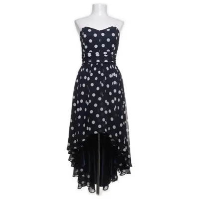 Aftonklänning (Blå, Vit) från Swing Polyester