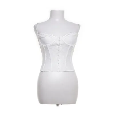 Corset (White) from Shein Polyester, Elastane