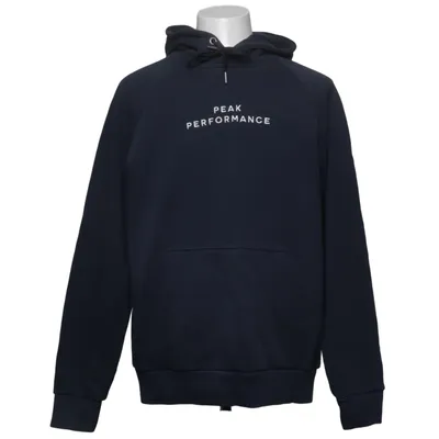 Hoodie (Blue) from Peak Performance Cotton, Polyester