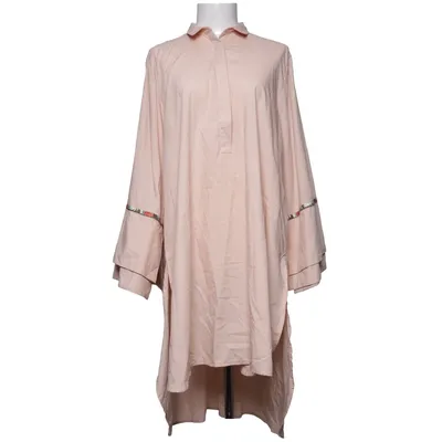Robe (Beige) de Khaadi Polyester, Viscose