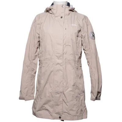 Regnfrakke (Beige) fra Marine Scandinavian Sportswear Polyamid, Polyester