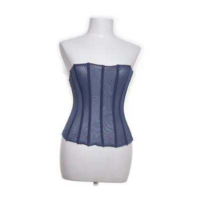 Korsett (Blå) från Bershka Elastan, Polyester
