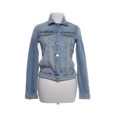 Spijkerjas (Blauw) van Zara Authentic Denim by TRF Katoen, Elastaan