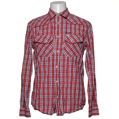 Flannel shirt (Red, White, Blue) from Wrangler Cotton