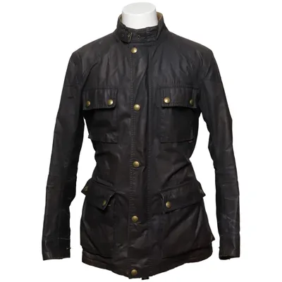 Outdoor jacket (Gray) from Belstaff Viscose