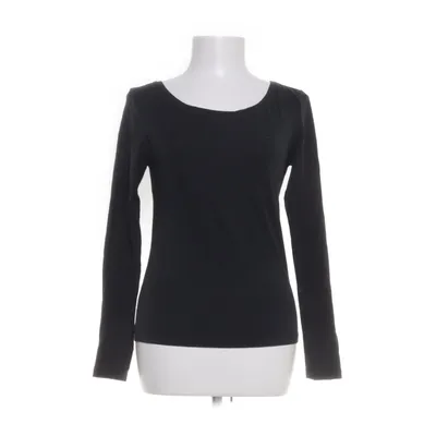Lange mouwen shirt (Zwart) van Lager 157 Roots Katoen, Elastaan