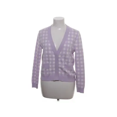 Cardigan (Lilla, Hvid) fra Maje Polyester, Viscose