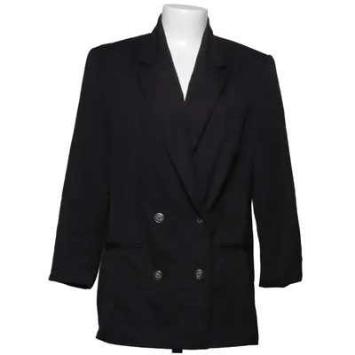 Blazer (Noir) de Modern Media Polyester, Viscose