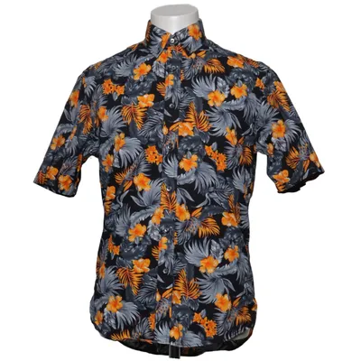 Korte mouwen shirt (Zwart, Geel, Grijs) van Soso Katoen