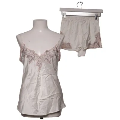 Pyjamas (Vit) från Lady Avenue Elastan, Polyester
