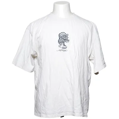T-shirt (Wit) van Ed Hardy x Urban Outfitters Katoen