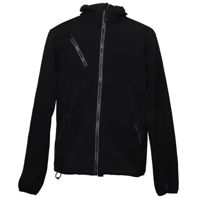 Softshell jacket (Zwart) van Jobman Elastaan, Polyester