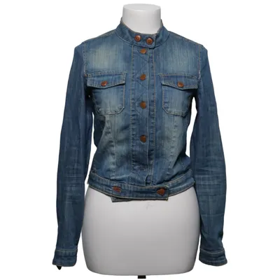 Jeansjacka (Blå) från Mango Collection Bomull, Elastan