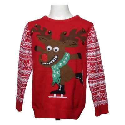 Julesweater (Rød, Flerfarvet) fra Happy Christmas Akryl