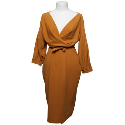 Wickelkleid (Gelb) von Boohoo Night Elasthan, Polyester