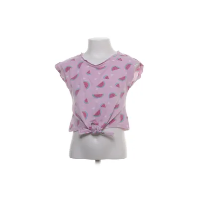 Crop top (Rose, Multicolore) de Happy Girls Coton, Élasthane