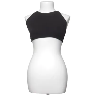 Crop top (Svart) från Guru Shop Bomull, Elastan