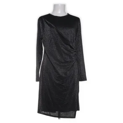 Cocktailklänning (Svart, Silverfärgad) från Up2Fashion Elastan, Metallfiber, Polyester, Viskos