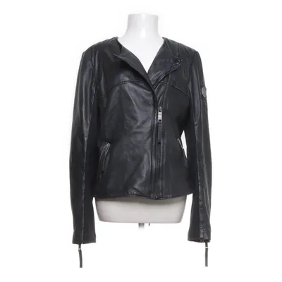 Bikerjacka (Svart) från Mage Bomull, Elastan, Polyester, Skinn