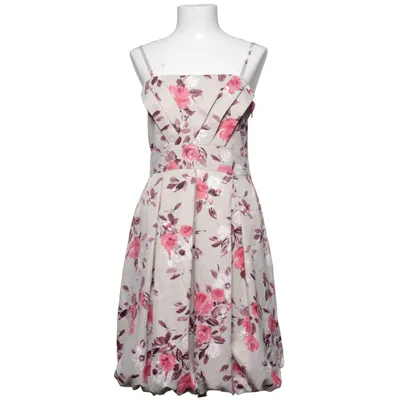 Dress (Beige, Red, White) from Lorsay Elastane, Polyester