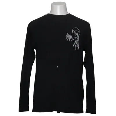 T-shirt à manches longues (Noir) de Official Gallery Coton