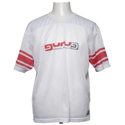 Fotbollströja (Vit, Röd) från Guru Polyester