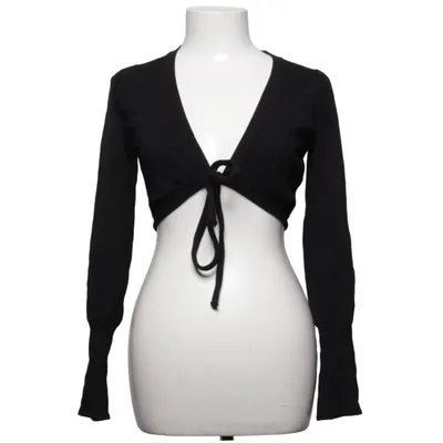 Wrap top (Black) from Oxmo Polyamide, Viscose