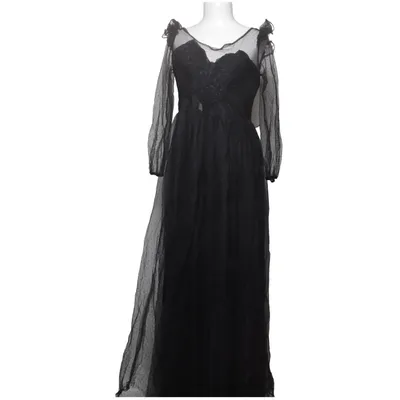 Robe (Noir) de Miss Coton, Polyester