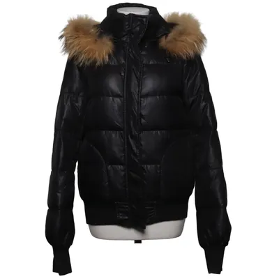 Vinterjakke (Sort) fra Wittchen Dun, Fjer, Rævepels, Polyester