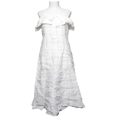Maxikjole (Hvid, Sort) fra Mango Casual Linned