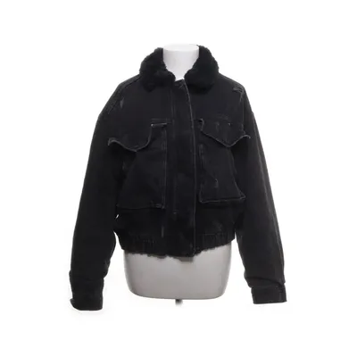 Shearling jacket (Black) from FB Sister Denim Cotton