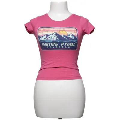 T-shirt (Roze) van Next Level Apparel Katoen, Polyester