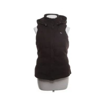 Down vest (Brown) from Abercrombie & Fitch Cotton, Down, Feather, Polyester