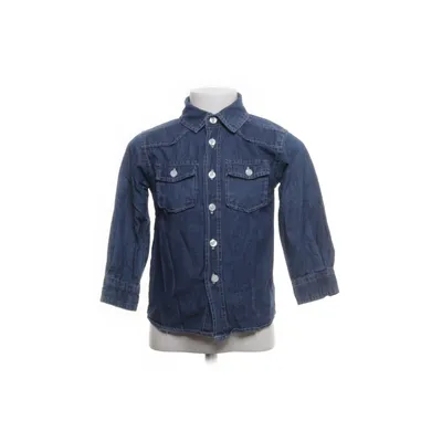 Denim blouse (Blauw) van Scamps & boys Katoen