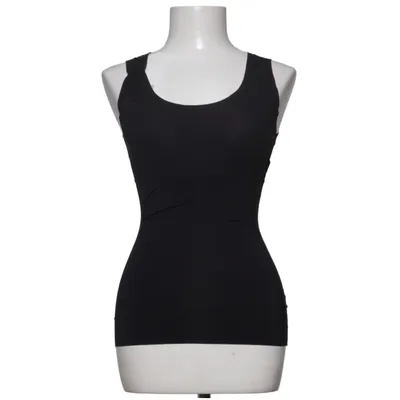 Haut de vêtement sculptant (Noir) de Spanx Élasthane, Nylon