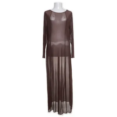 Strandklänning (Röd, Brun) från Shein Curve Elastan, Polyester