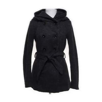 Skepparkavaj (Grå) från ONLY Polyester, Ull