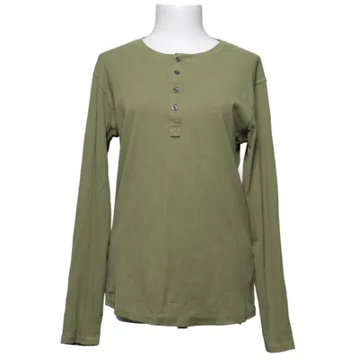 Henley T-shirt (Grøn) fra Salming Bomuld, Elastan