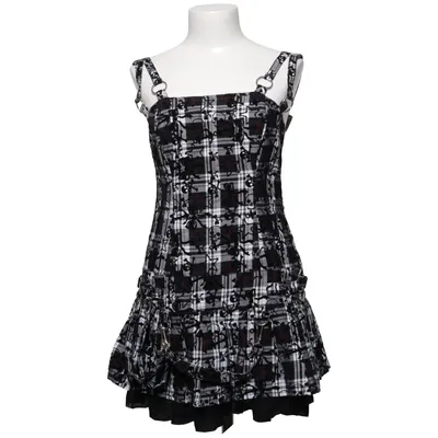 Jurk (Zwart, Wit) van Mercy Polyester, Viscose