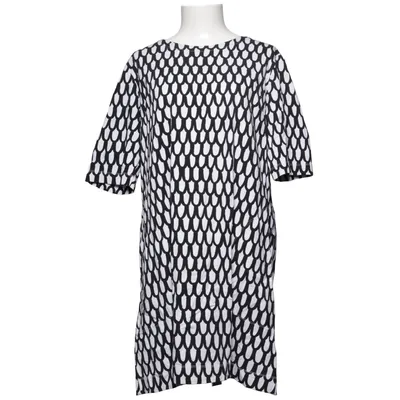 Kjole (Sort, Hvid) fra Marimekko Bomuld, Elastan