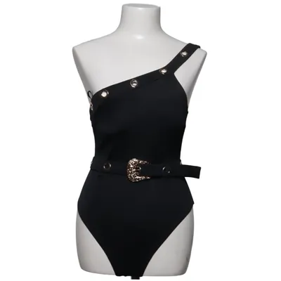 Badedragt (Sort) fra River Island Elastan, Polyamid, Polyester