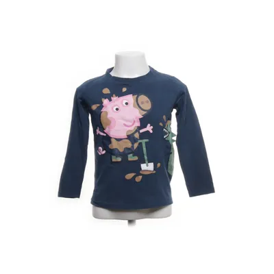 Lange mouwen shirt (Blauw, Meerkleurig) van Name It Organisch katoen, Elastaan