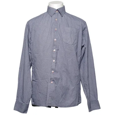 Chemise (Bleu, Blanc) de Jacks Denim Co